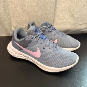 Nike Revolution 6 Next Nature Running Shoes Womens US 8.5 Blue DC3729-400 Active